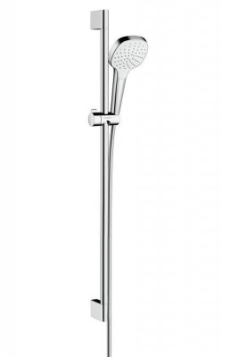 Душевой гарнитур Hansgrohe Croma Select E 1jet 26594400 (белый хром)