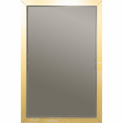 Зеркало настенное в ванную Boheme Armadi Art Dolce 70 567-G с подсветкой Gold