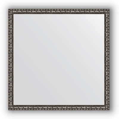 Зеркало настенное Evoform Definite 70х70 Черненое серебро BY 1018