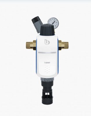 Фильтр механической очистки воды, с ручной обратной промывкой 110 мкм BWT R1 HWS 3/4" (840369)
