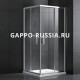 Душевой угол Gappo универсальный хром/стекло (G207.2.1090) 100x90x190 см  (G207.2.1090)