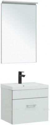 Комплект мебели для ванной Aquanet Верона 50 белый матовый раковина Нота 50 NEW (00281100)