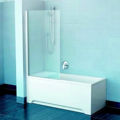 RAVAK 79840100Z1 шторка для ванны Pivot PVS1-80, белый/стекло