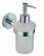 Дозатор жидкого мыла с настенным держателем Savol S-008731 латунь хром  (S-008731)
