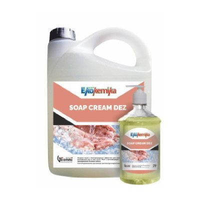 Ekokemika Soap Cream Dez Жидкое мыло-крем с бактерицидным эффектом, 0.9 л