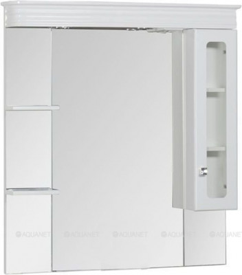 Зеркало-шкаф в ванную Aquanet Греция 110 белый (00171544)