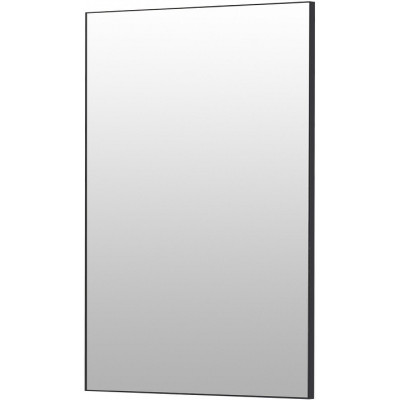 Зеркало в ванную De Aqua Сильвер 50 261669 черное матовое прямоугольное