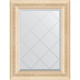Зеркало настенное Evoform ExclusiveG 72х55 BY 4011 с гравировкой в багетной раме Старый гипс 82 мм  (BY 4011)