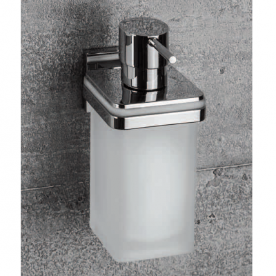 Дозатор для жидкого мыла COLOMBO BasicQ B9337, стекло/хром
