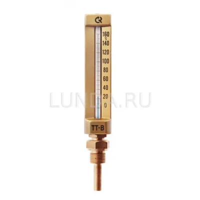 Промышленный стеклянный термометр прямой ТТ-В, Росма 00000002836