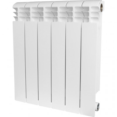 Радиатор алюминиевый боковое подключение (белый RAL 9016) STOUT VEGA 500 14 секций (SRA-1310-050014)