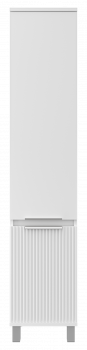 Шкаф пенал Brevita Enfida 35 универсальный правый белый ENF-05035-010P