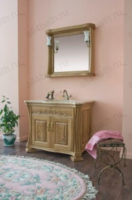 Аллигатор-мебель Classic 90D (цвет L) комплект мебели для ванной из массива дерева
