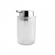 Дозатор для жидкого мыла Primanova пластик 7,5 x 13,5 см POLAR, прозрачный D-20640  (D-20640)