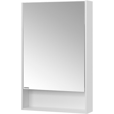 Зеркальный шкаф в ванную Aquaton Сканди 55 1A252102SD010 белый