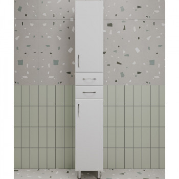 Шкаф-пенал в ванную Style Line Эко Стандарт 30 ЛС-00002329 белый глянцевый