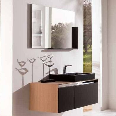 Armadi Art Moderno Carnavale CR111 комплект мебели для ванной, дуб/антрацит, 111 см
