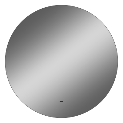 Зеркало подвесное в ванную Misty Аламак подогрев подсветка сенсорное 645 круглое белый (АЛА-02-645-14)