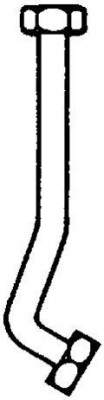 Сливная труба Хром JACOB DELAFON (E74197-CP)