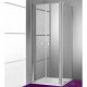Дверь для душевого уголка Huppe Design Pure 90 510641.092.321 пр-ль хром, стекло прозрачное  (510641.092.321)
