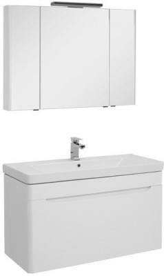 Мебель для ванной Aquanet София 105 белый напольная/подвесная (00203651)